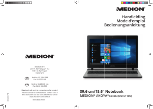 Mode d’emploi Medion Akoya E6436 (MD 61600) Ordinateur portable
