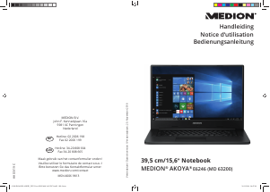 Handleiding Medion Akoya E6246 (MD 63200) Laptop