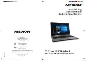 Mode d’emploi Medion Akoya E6432 (MD 99970) Ordinateur portable