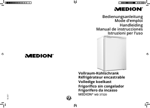 Mode d’emploi Medion MD 37320 Réfrigérateur