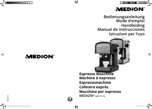 Handleiding Medion MD 17115 Espresso-apparaat