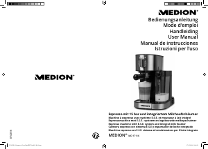 Handleiding Medion MD 17116 Espresso-apparaat