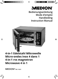 Bruksanvisning Medion MD 15501 Mikrovågsugn