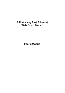 Handleiding Edimax ES-5808P Switch