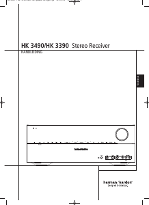 Handleiding Harman Kardon HK 3390 Receiver