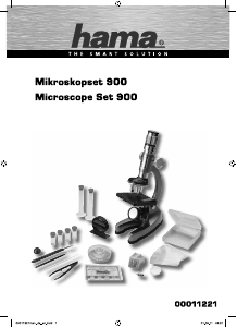 Manual Hama 900 Microscope