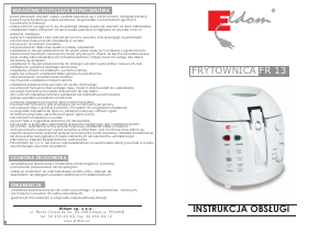 Instrukcja Eldom FR13 Frytkownica