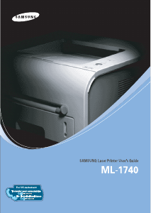Manual Samsung ML-1740 Printer