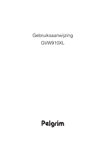 Handleiding Pelgrim GVW910XL Vaatwasser