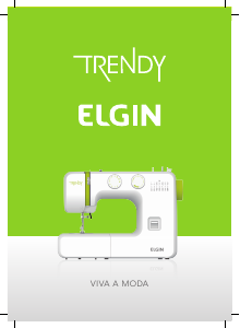Manual Elgin Trendy JX-3013 Máquina de costura