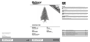 Handleiding Melinera IAN 275727 Kerstboom