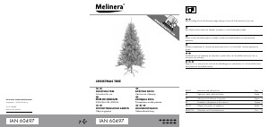 Handleiding Melinera IAN 60497 Kerstboom