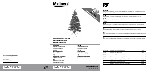Handleiding Melinera IAN 275724 Kerstboom