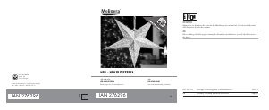Bedienungsanleitung Melinera IAN 276296 Weihnachtsdekoration