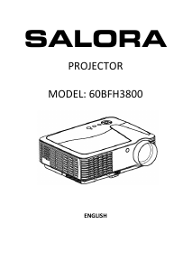 Bruksanvisning Salora 60BFH3800 Projektor