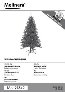 Manuale Melinera IAN 91342 Albero di Natale