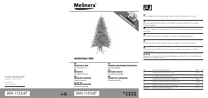 Návod Melinera IAN 115247 Vianočný stromček