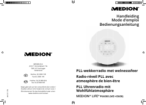 Handleiding Medion LIFE P66080 (MD 43608) Wekkerradio