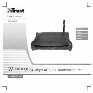 Handleiding Trust 15901 Router