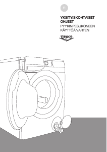 Käyttöohje UPO P 6123 Pesukone