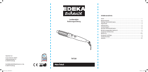 Bedienungsanleitung Edeka TH7301 Lockenstab