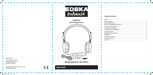 Bedienungsanleitung Edeka OE100H Kopfhörer