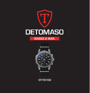 Manual Detomaso Discoverer II Watch