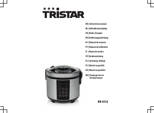 Manual Tristar RK-6132 Cozedor de arroz