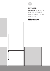 Bruksanvisning Hisense RB440N4AW1 Kyl-frys