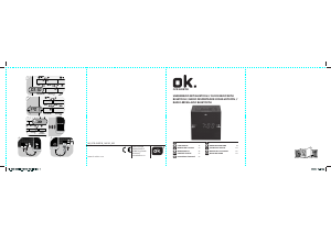 Handleiding OK OCR 420BT-B Wekkerradio