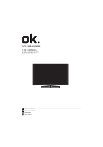 Handleiding OK ODL 32541H-DIB LED televisie