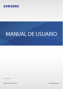 Manual de uso Samsung SM-A307FN Galaxy A30s Teléfono móvil