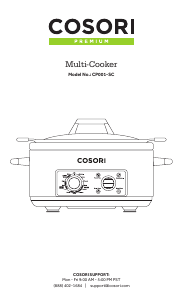 Bruksanvisning Cosori CP001-SC Slow cooker