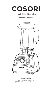 Bruksanvisning Cosori C700-PRO Blender