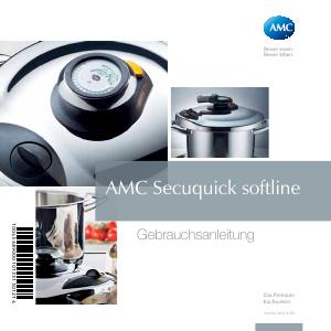 Bedienungsanleitung AMC Secuquick Schnellkochtopf