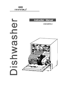 Manual New World DW60MK2 Dishwasher