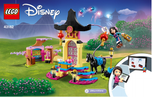 Mode d’emploi Lego set 43182 Disney Princess Le terrain dentraînement de Mulan