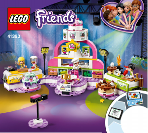 Käyttöohje Lego set 41393 Friends Leivontakilpailu