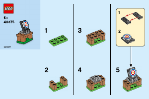 Manual Lego set 40375 Xtra Accesorii sport