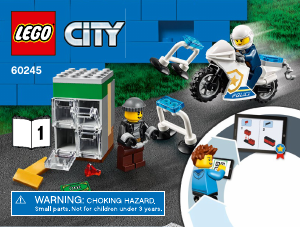 Návod Lego set 60245 City Lúpež s monster truckom