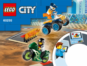 Návod Lego set 60255 City Kaskadérsky tím