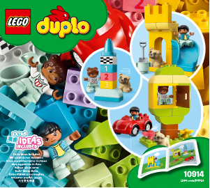 Használati útmutató Lego set 10914 Duplo Deluxe elemtartó doboz