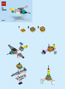 Manual Lego set 30549 Creator Build your own vehicles
