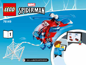 Instrukcja Lego set 76149 Super Heroes Groźny Mysterio