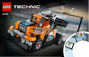 Instrukcja Lego set 42104 Technic Ciężarówka wyścigowa