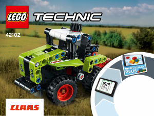 Руководство ЛЕГО set 42102 Technic Mini CLAAS XERION