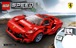 Bruksanvisning Lego set 76895 Speed Champions Ferrari F8 Tributo