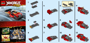 Handleiding Lego set 30536 Ninjago Combo charger