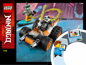 Használati útmutató Lego set 71706 Ninjago Cole speedere