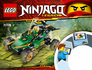 Käyttöohje Lego set 71700 Ninjago Viidakkohyökkääjä